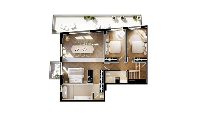 Image No.38-5 Bed Apartment for sale