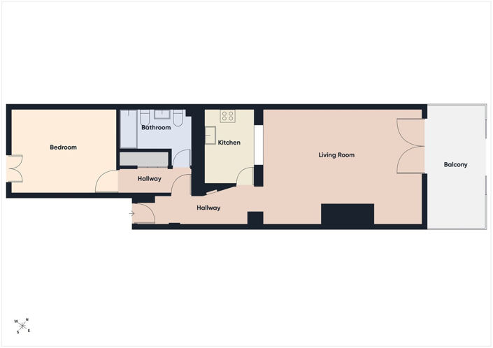 Image No.25-1 Bed Apartment for sale