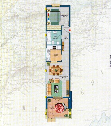 Image No.16-Appartement de 1 chambre à vendre à Almerimar