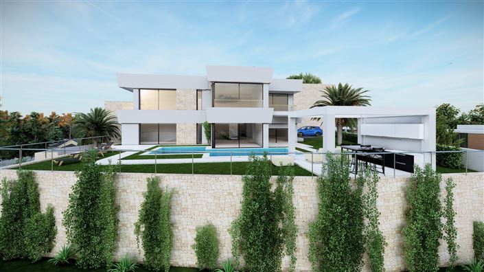 Image No.1-Villa de 4 chambres à vendre à Moraira