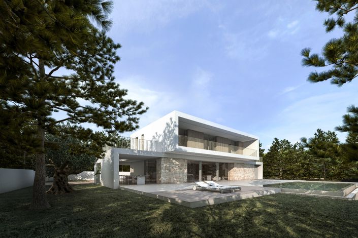 Image No.2-Villa de 4 chambres à vendre à Benissa
