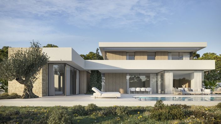 Image No.1-Villa de 6 chambres à vendre à Moraira