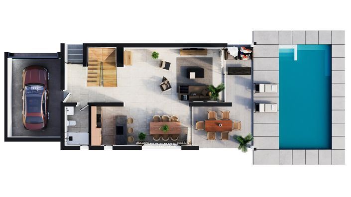 Image No.6-Villa de 3 chambres à vendre à Benissa