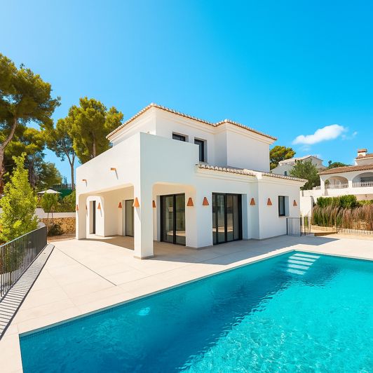 Image No.1-Villa de 4 chambres à vendre à Moraira