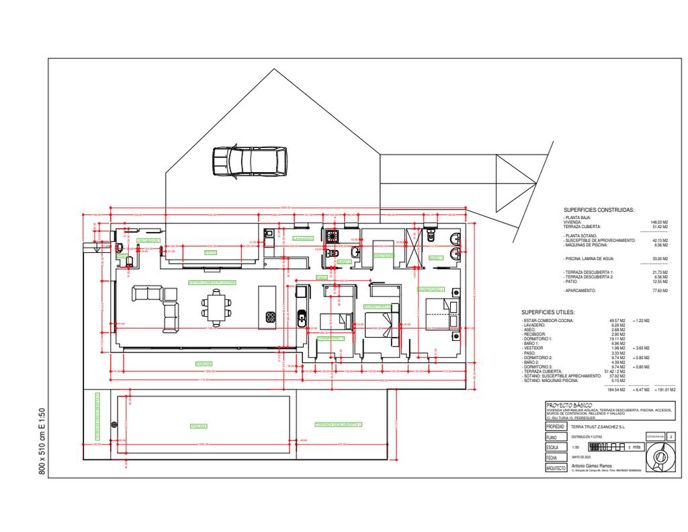 Image No.10-Villa de 3 chambres à vendre à Pedreguer
