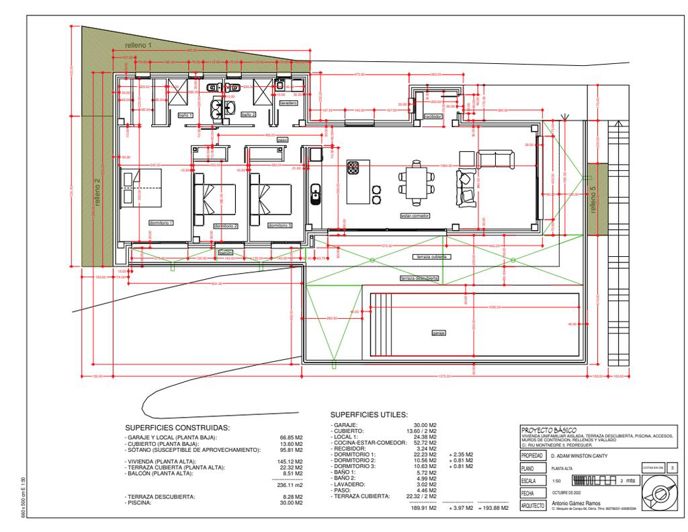 Image No.9-Villa de 3 chambres à vendre à Pedreguer