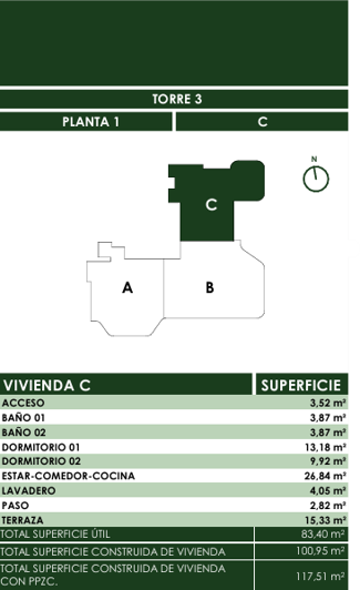 Image No.18-2 Bed Apartment for sale