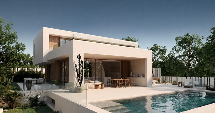 Image No.3-Villa de 4 chambres à vendre à Moraira
