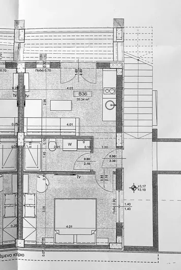 Image No.2-Appartement de 1 chambre à vendre à Stalida