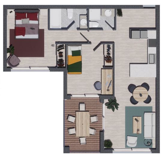 Image No.7-2 Bed Flat for sale