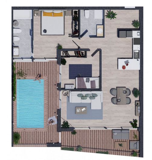 Image No.9-Appartement de 2 chambres à vendre à Costa Tropical