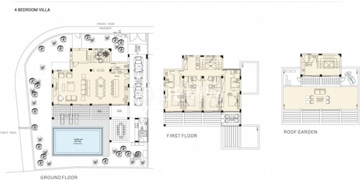 Image No.4-Villa de 4 chambres à vendre à Yeroskipou