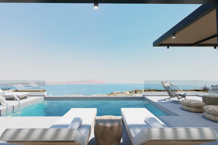 Kokkino Horio, Villa