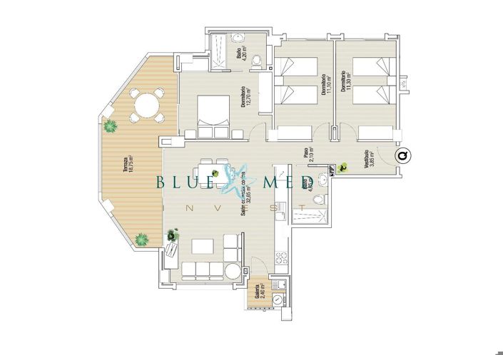 Image No.15-3 Bed Apartment for sale