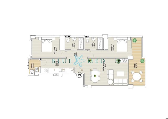 Image No.18-3 Bed Apartment for sale