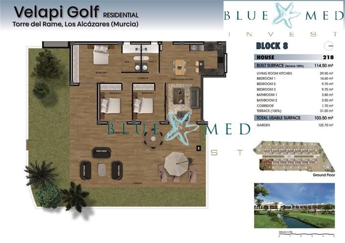 Image No.6-Villa de 4 chambres à vendre à Los Alcázares