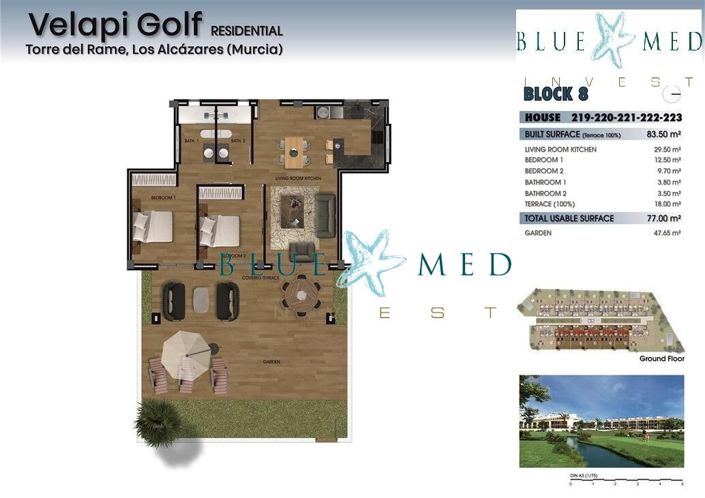 Image No.9-Villa de 4 chambres à vendre à Los Alcázares