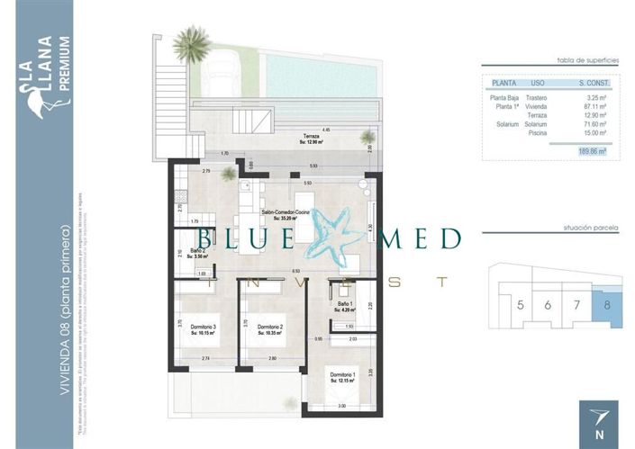 Image No.19-3 Bed Apartment for sale