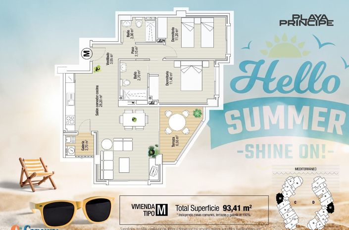 Image No.14-2 Bed Apartment for sale