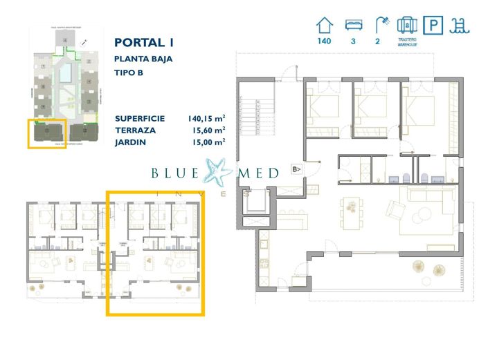 Image No.7-3 Bed Apartment for sale