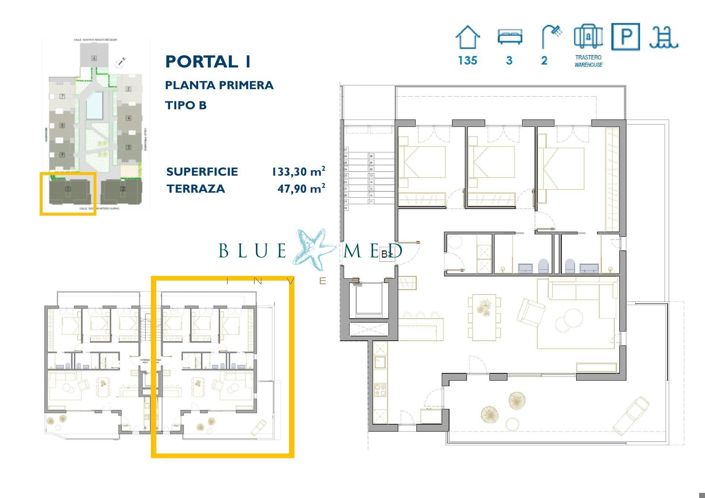 Image No.9-Appartement de 2 chambres à vendre à San Pedro del Pinatar