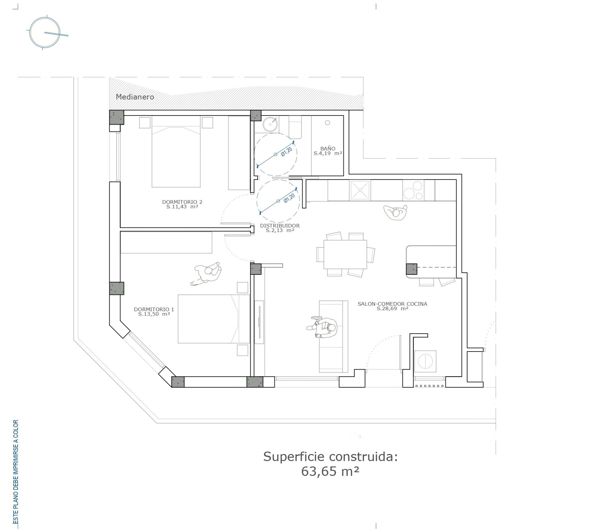 Image No.20-2 Bed Apartment for sale