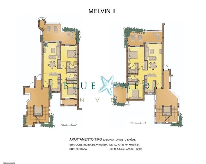 Image No.20-2 Bed Apartment for sale