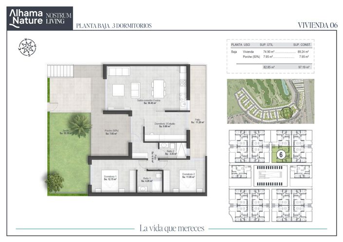 Image No.10-Appartement de 2 chambres à vendre à Condado de Alhama