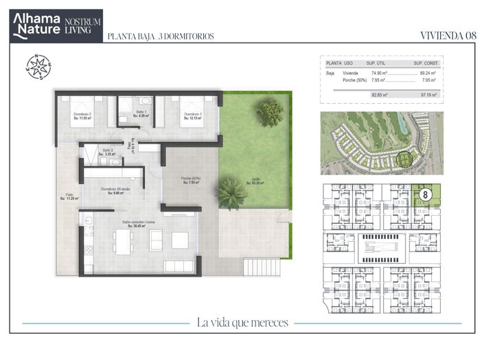 Image No.11-Appartement de 2 chambres à vendre à Condado de Alhama