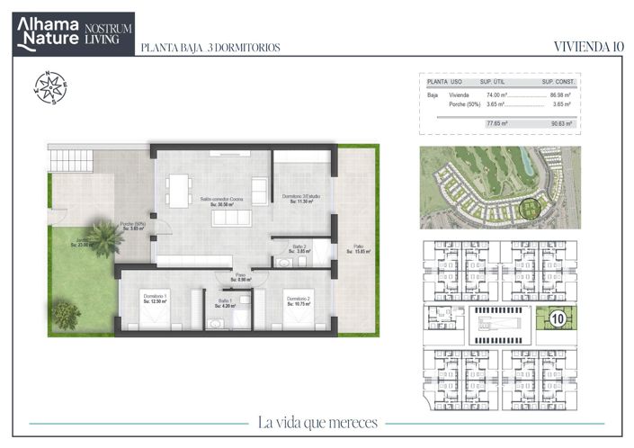 Image No.13-Appartement de 2 chambres à vendre à Condado de Alhama