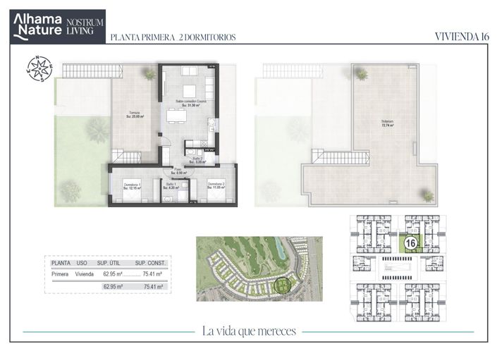 Image No.19-Appartement de 2 chambres à vendre à Condado de Alhama