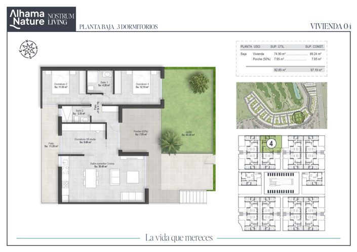 Image No.8-Appartement de 2 chambres à vendre à Condado de Alhama