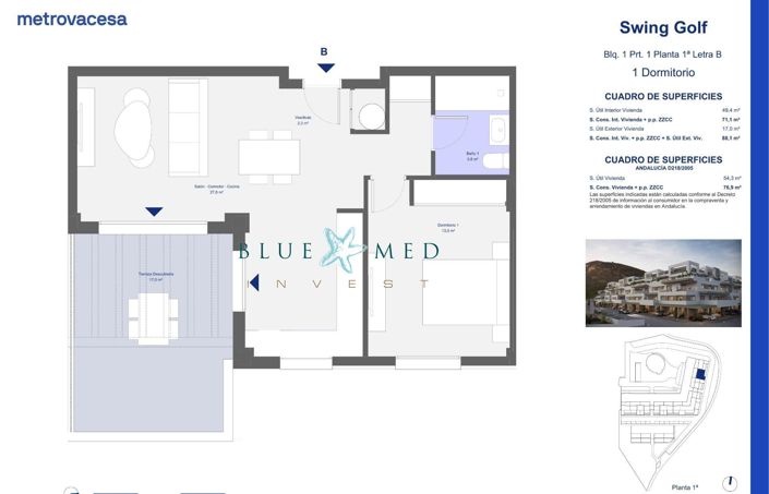 Image No.10-Appartement de 1 chambre à vendre à Cuevas del Almanzora