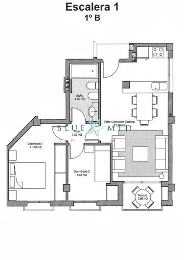 Image No.26-Appartement de 1 chambre à vendre à Avileses