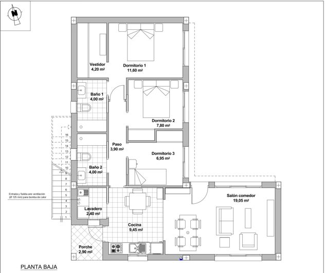 Image No.25-3 Bed Villa for sale