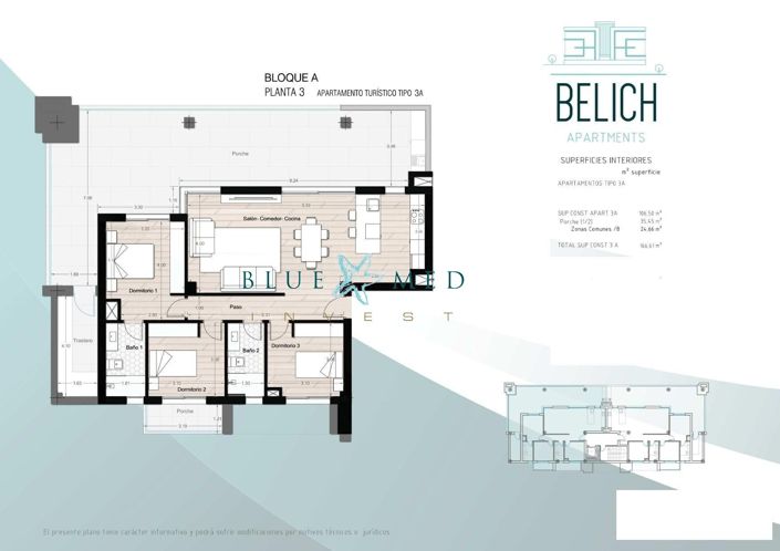 Image No.44-3 Bed Apartment for sale