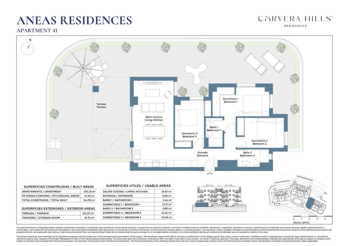 Image No.28-3 Bed Apartment for sale