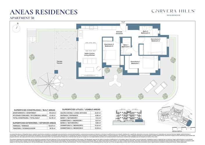 Image No.33-3 Bed Apartment for sale