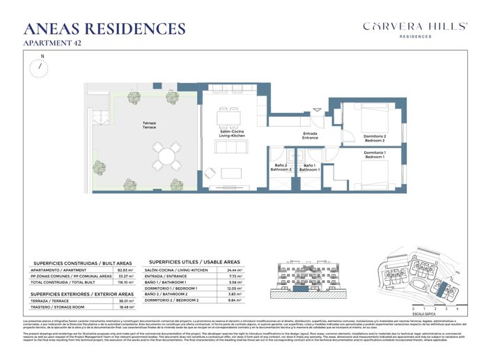 Image No.18-2 Bed Apartment for sale