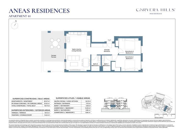 Image No.19-2 Bed Apartment for sale