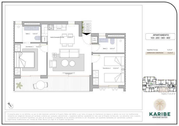 Image No.19-1 Bed Apartment for sale