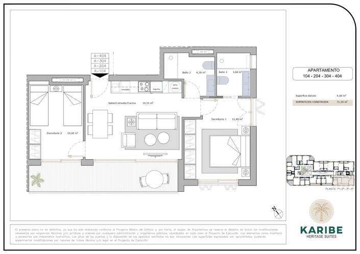 Image No.20-1 Bed Apartment for sale