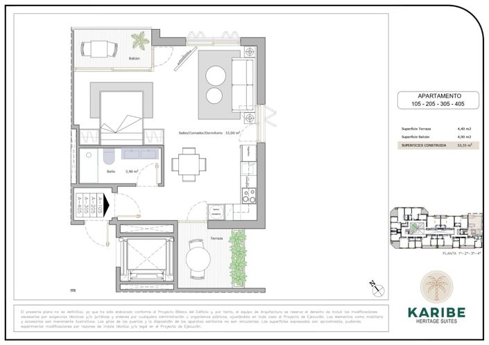 Image No.21-1 Bed Apartment for sale