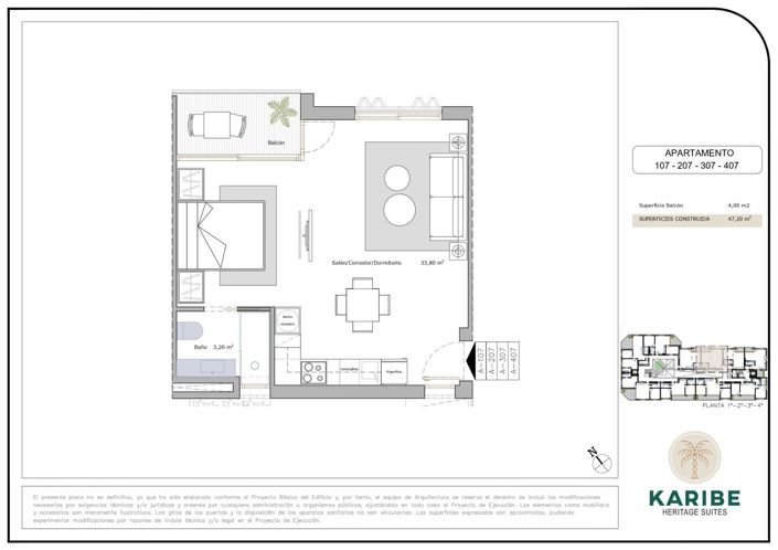 Image No.23-1 Bed Apartment for sale
