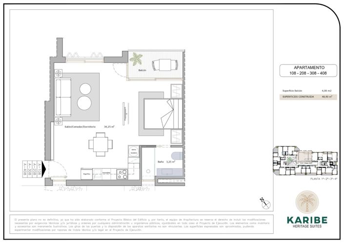 Image No.24-1 Bed Apartment for sale