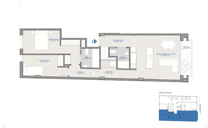 Image No.7-2 Bed Apartment for sale