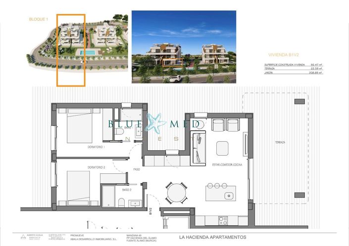 Image No.20-2 Bed Apartment for sale
