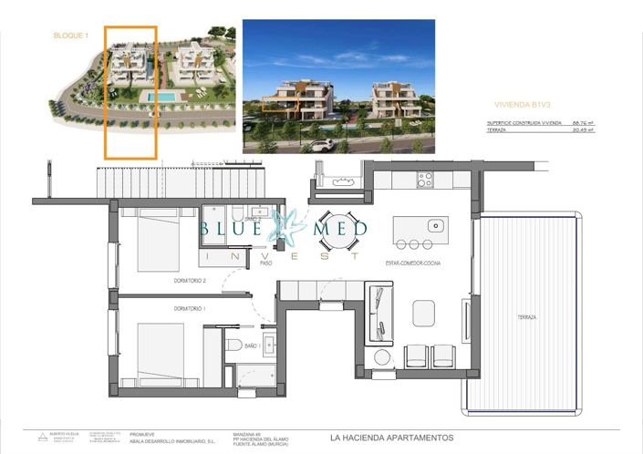 Image No.21-2 Bed Apartment for sale