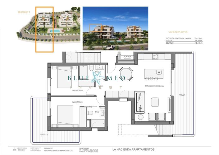 Image No.23-2 Bed Apartment for sale
