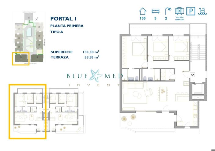 Image No.8-3 Bed Apartment for sale